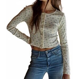 NEW BY TOGETHER candi knit top in cream